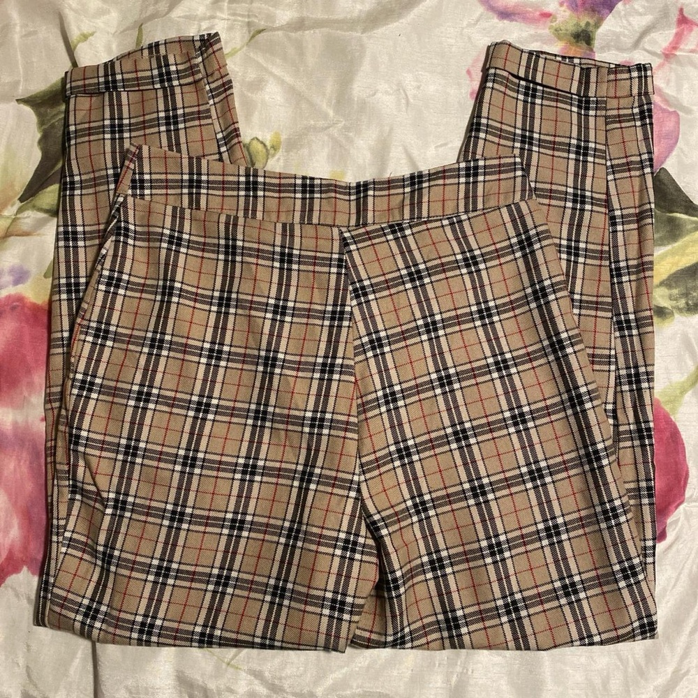 plaid pants